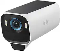 eufy - eufyCam S3 Pro, Outdoor Wireless 4K Solar Powered Add-On Security Camera (Base Not Included) - White - Front_Zoom