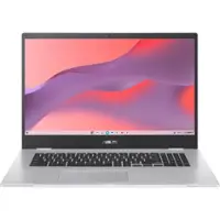 ASUS - 17.3" Chromebook Laptop - Intel Celeron N4500 with 4GB Memory - 64GB eMMC - Mineral Grey - Front_Zoom