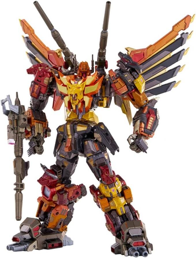 Alt View 5. Transformers - AMT-02 Predaking T-Spark | Transformers Adamas Machina.