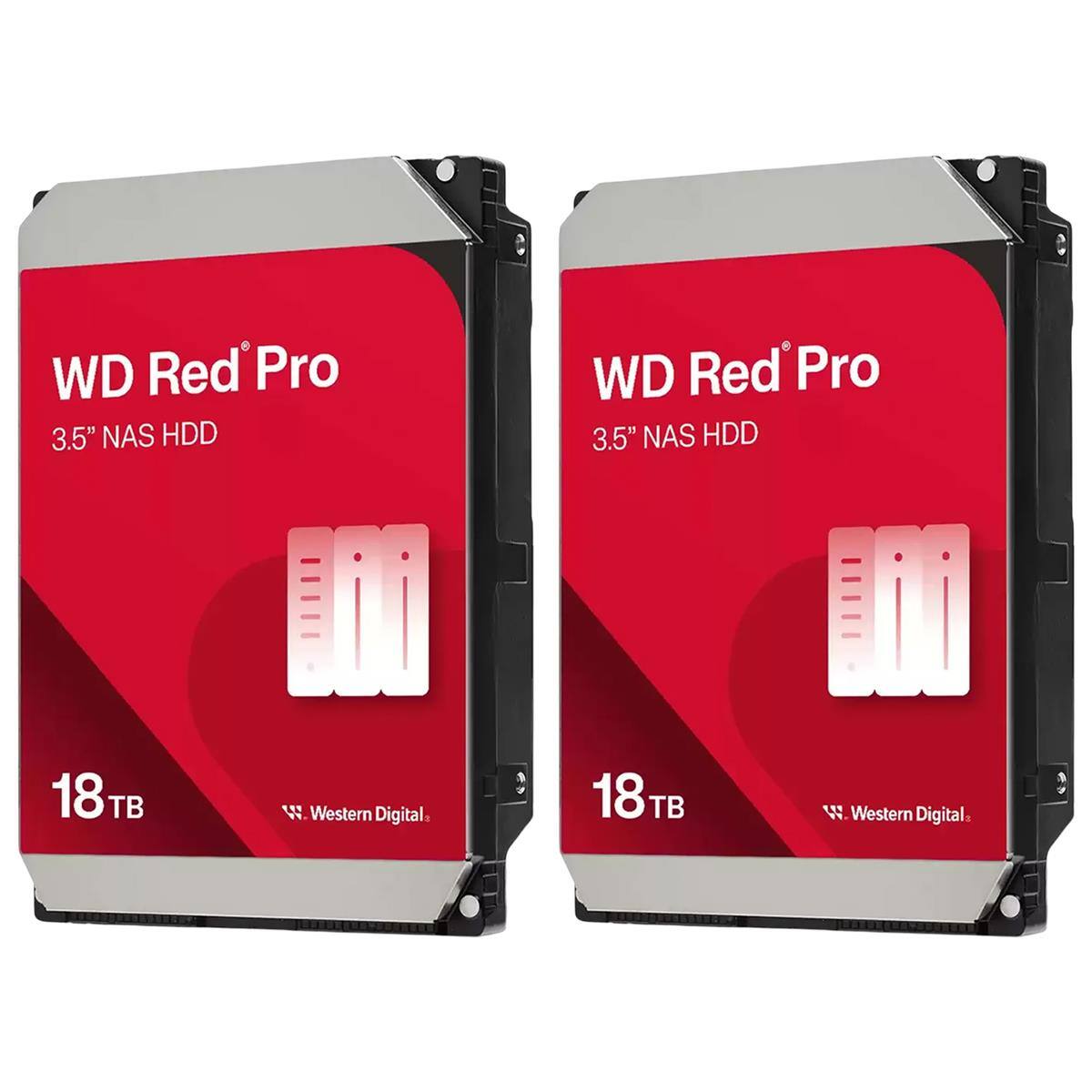 WD Red Pro 3.5" NAS HDD 18TB Western Digital
