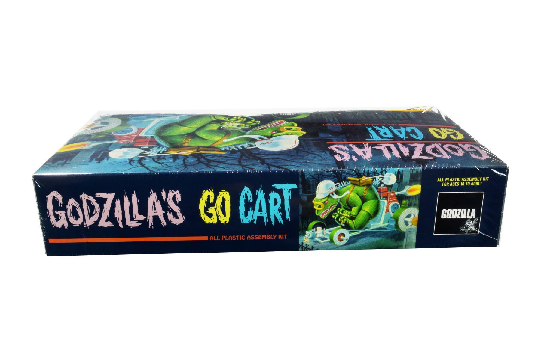 GODZILLA'S GO CART  
ALL PLASTIC ASSEMBLY KIT  
FOR AGES 10 TO ADULT