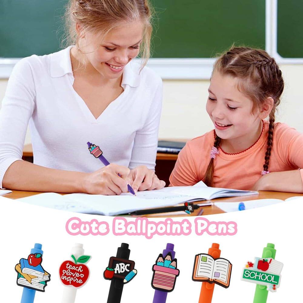 Cute Ballpoint Pens

- teach love inspire
- ABC
- SCHOOL