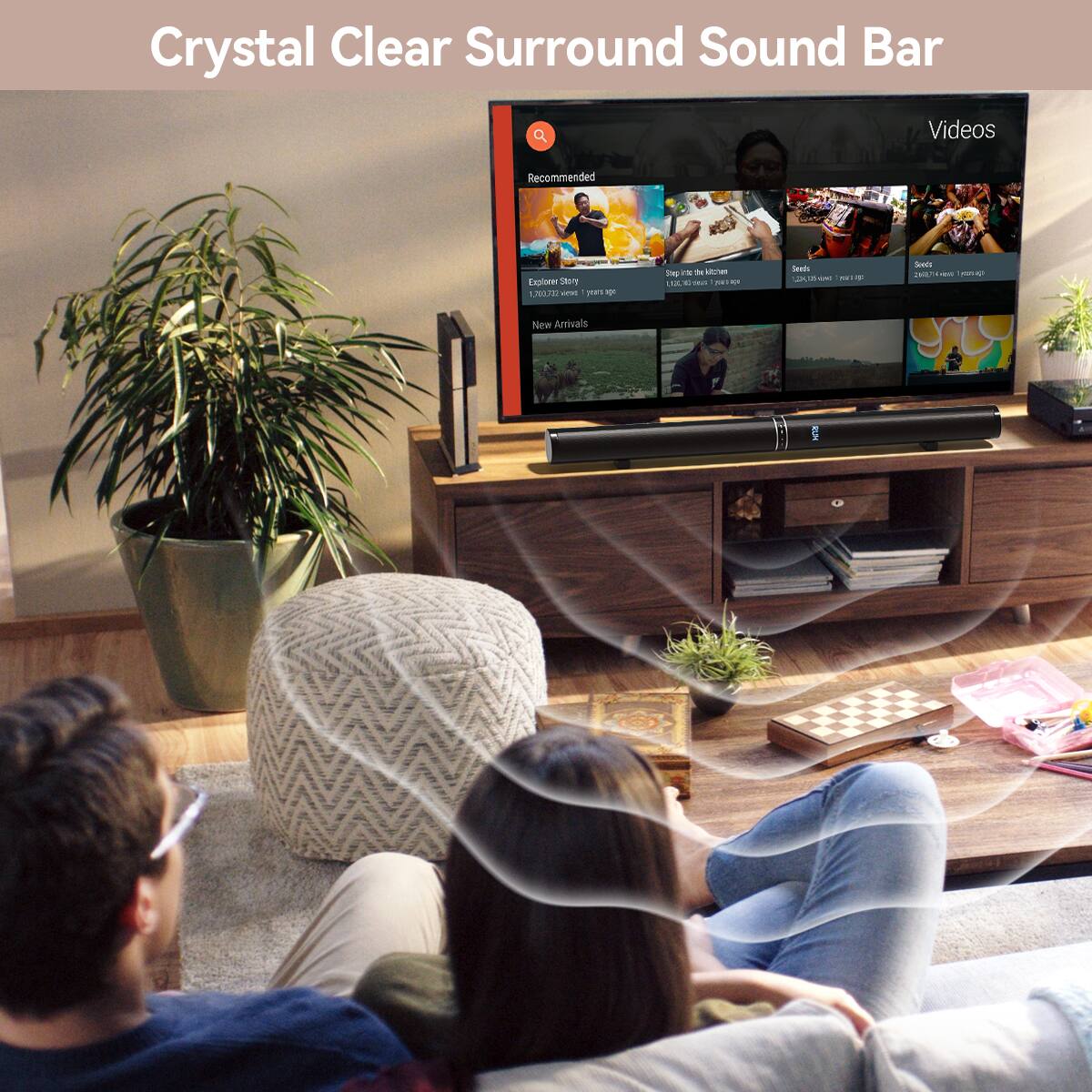 Crystal Clear Surround Sound Bar

Videos

Recommended

New Arrivals
