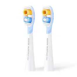 Soocas - Multiclean Ultra Clean Electric Toothbrush Replacement Heads, Compatible with both NEOS II and NEOS II Ultra - White