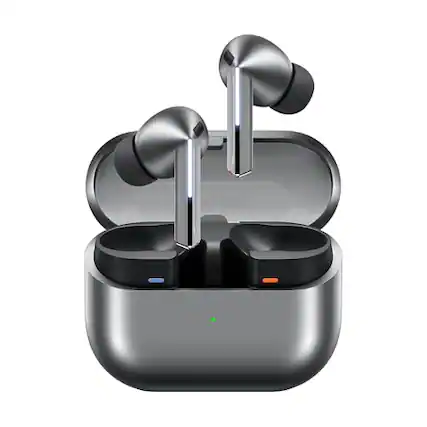 Front. Samsung - Samsung Galaxy Buds3 Pro Wireless Earbuds.