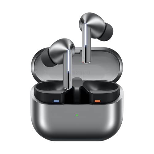 Front. Samsung - Samsung Galaxy Buds3 Pro Wireless Earbuds.