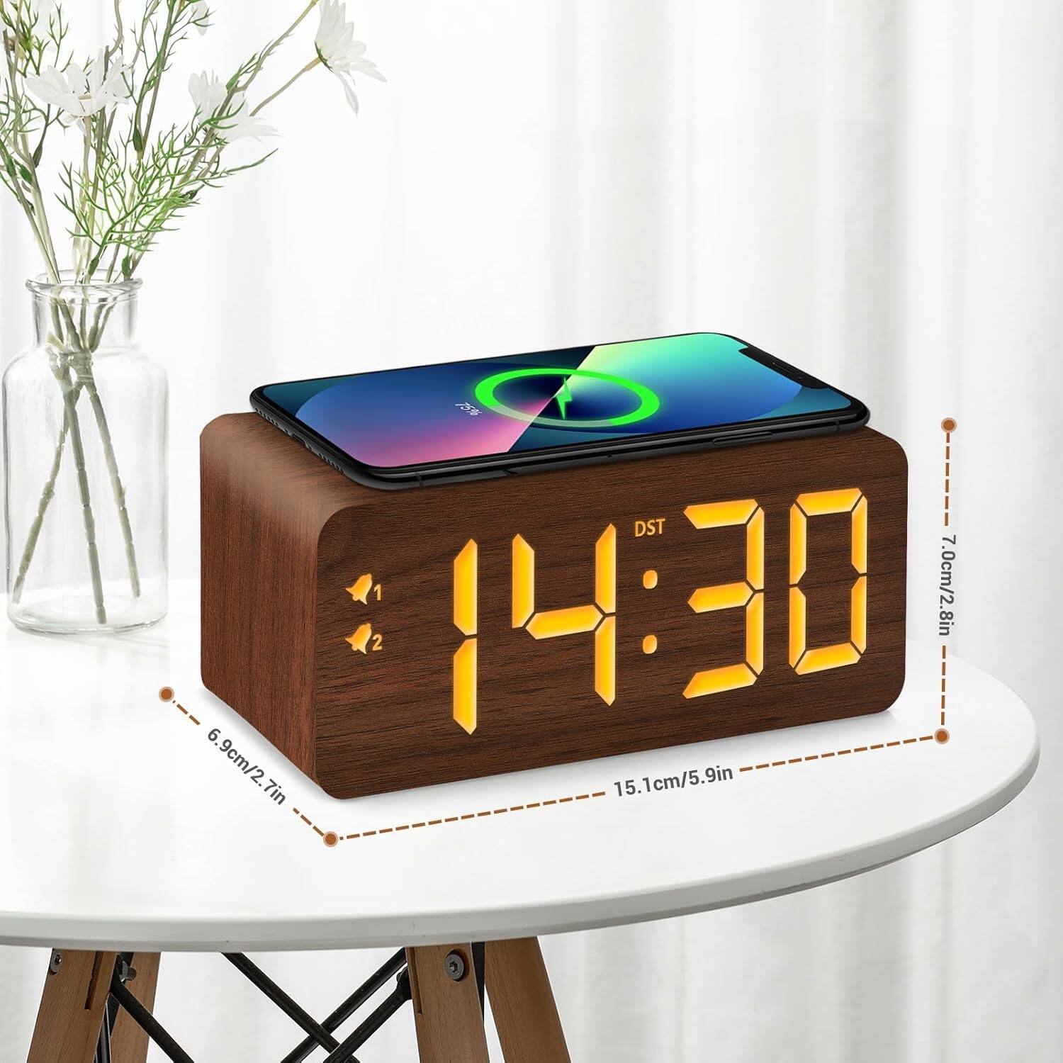 20% DST  
1 14:30  
7.0cm/2.8in  
2 6.9cm/2.7in  
15.1cm/5.9in