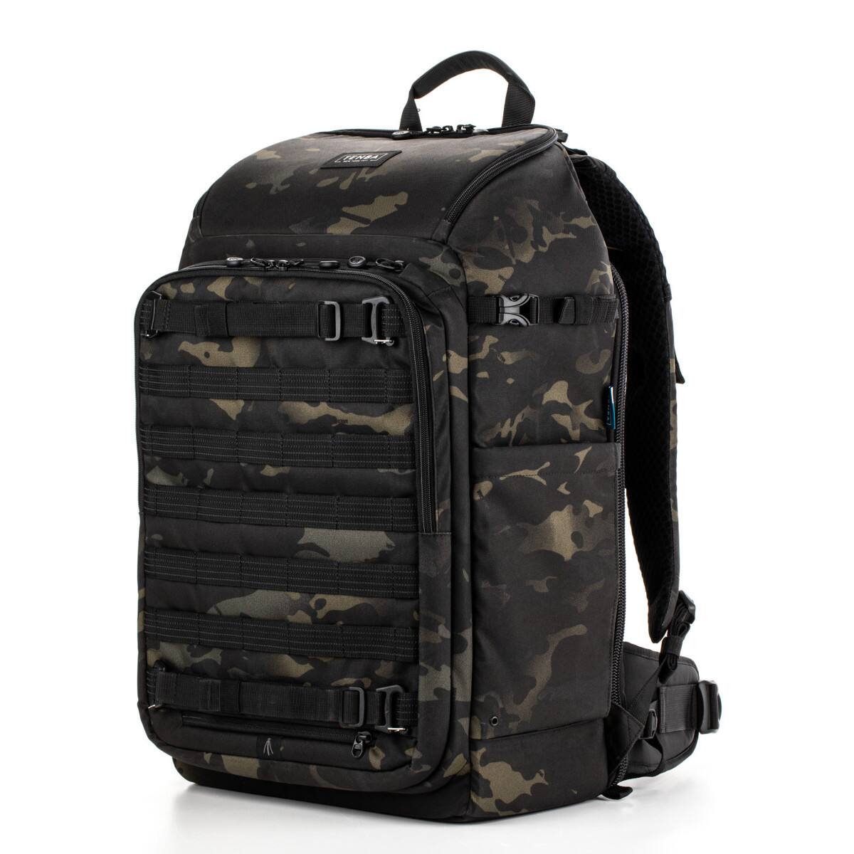 Front. Tenba - Tenba Axis V2 32L Camera and Laptop Backpack, MultiCam Black.