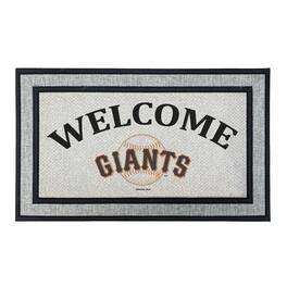 Jardine - San Francisco Giants 18" x 30" Welcome Doormat - Multicolor