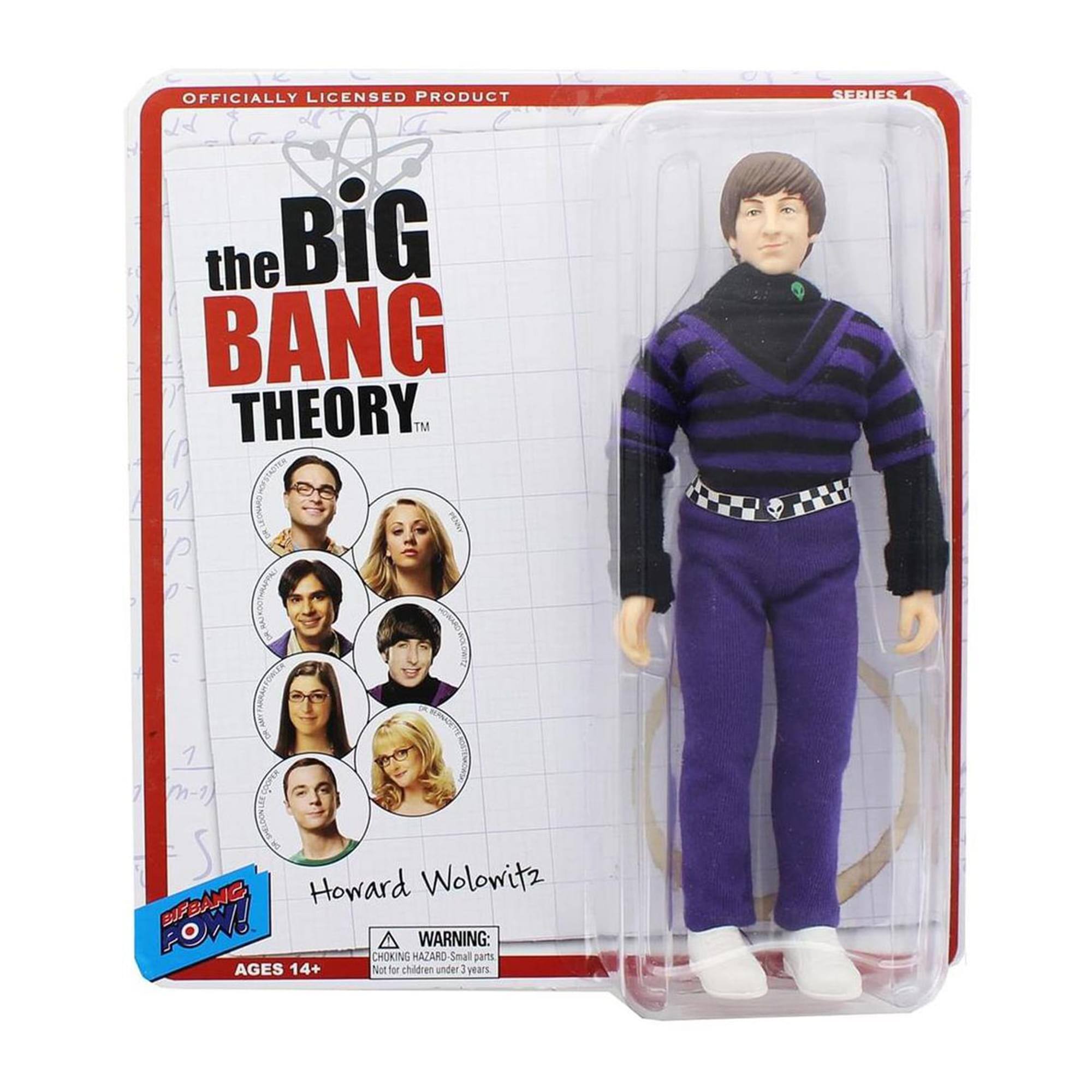 OFFICIALLY LICENSED PRODUCT  
the BIG BANG THEORY™  
SERIES 1  
Howard Wolowitz  

WARNING: CHOKING HAZARD - Small parts. Not for children under 3 years.  
AGES 14+