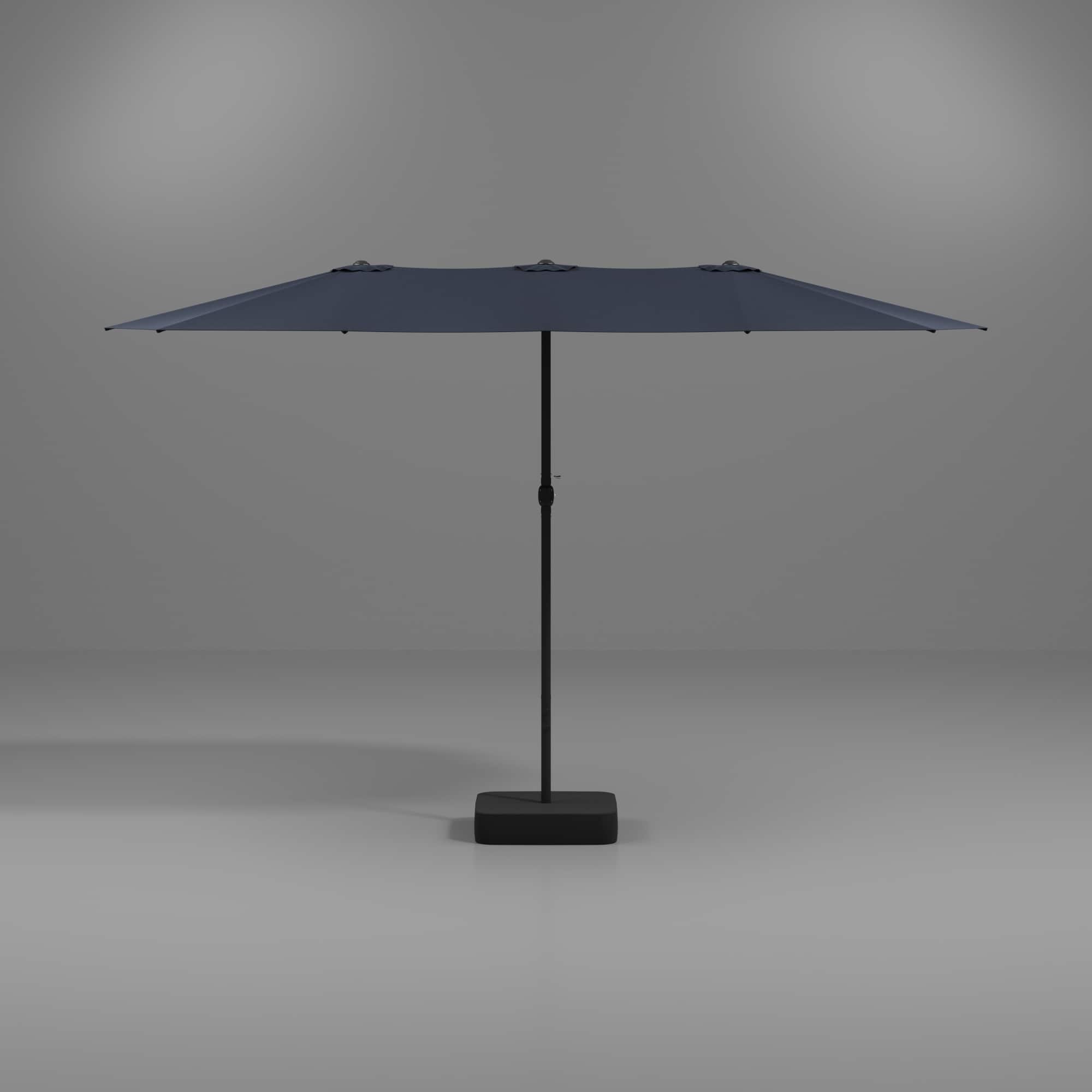 FUFU & GAGA - FUFU&GAGA Extra - Large Patio Umbrella: Ultimate Shade for Outdoor Spaces - Dark Blue