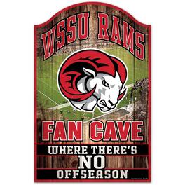 WinCraft - Winston-Salem State Rams 11'' x 17'' Logo Wood Sign - Multicolor