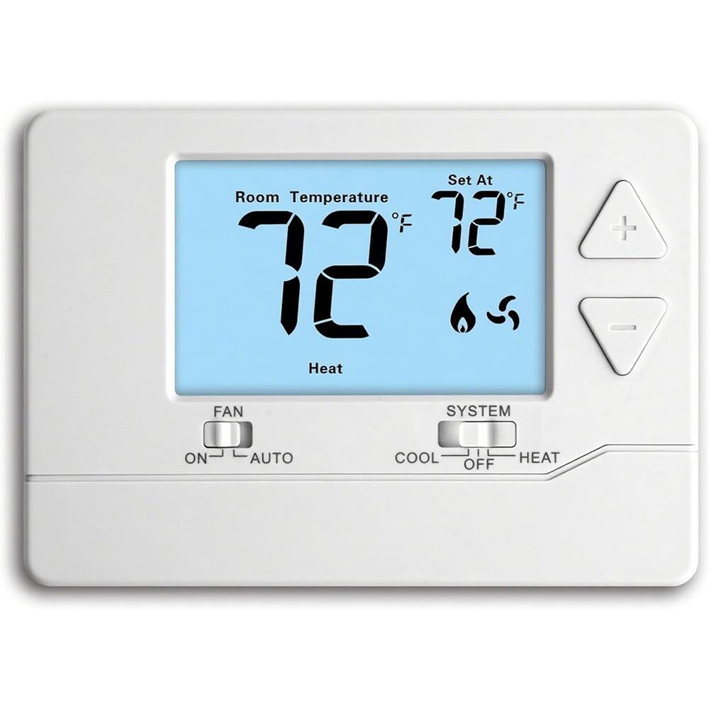 Set At Room Temperature  
72°F  
Heat  
FAN SYSTEM  
ON AUTO  
COOL OFF HEAT