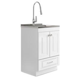 Lawrence All-in-One 24-inch Utility Sink & Cabinet