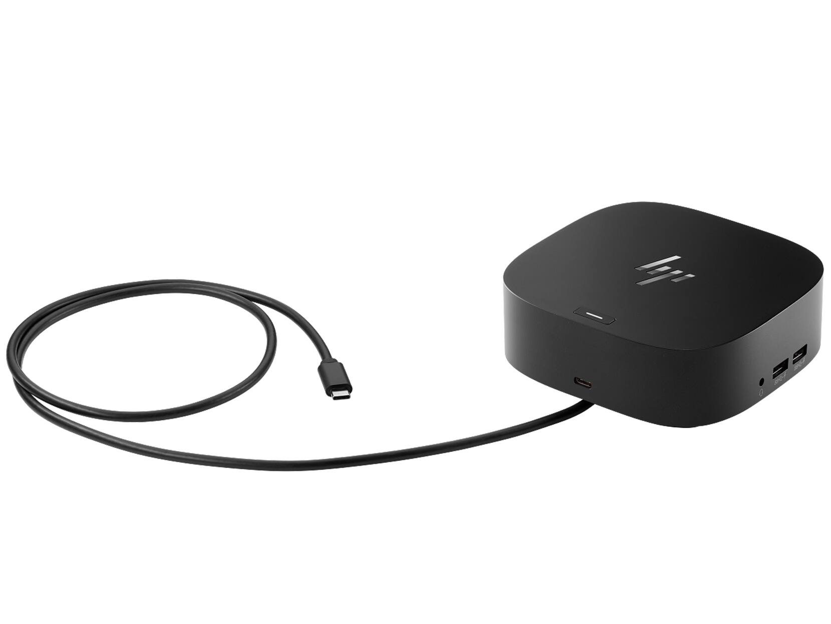 Alt View 2. HP - HP USB-C Dock G5 100W Dock (5YH27AV#ABA) Bundle with Dockztorm Hub USB-C, HDMI, Ethernet, Audio & USB-A – Renewed 5Pack - Black.