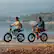 Alt View 3. TST GRP - 20" Peak 1500W Full Suspension Moped-style Electric Bike, 48V/15Ah - Orange.
