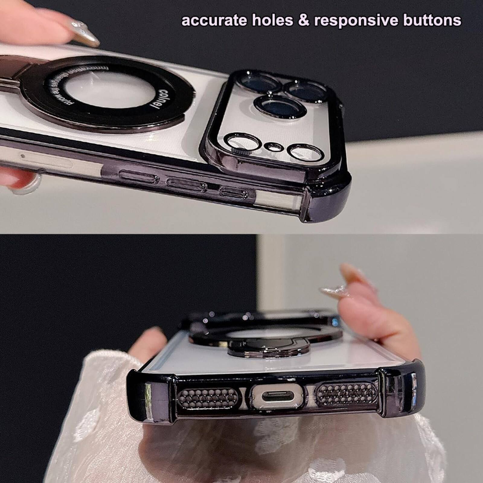 accurate holes & responsive buttons