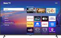 Roku - 65" Class 4K HDR LED Smart RokuTV (2025) - Front_Zoom