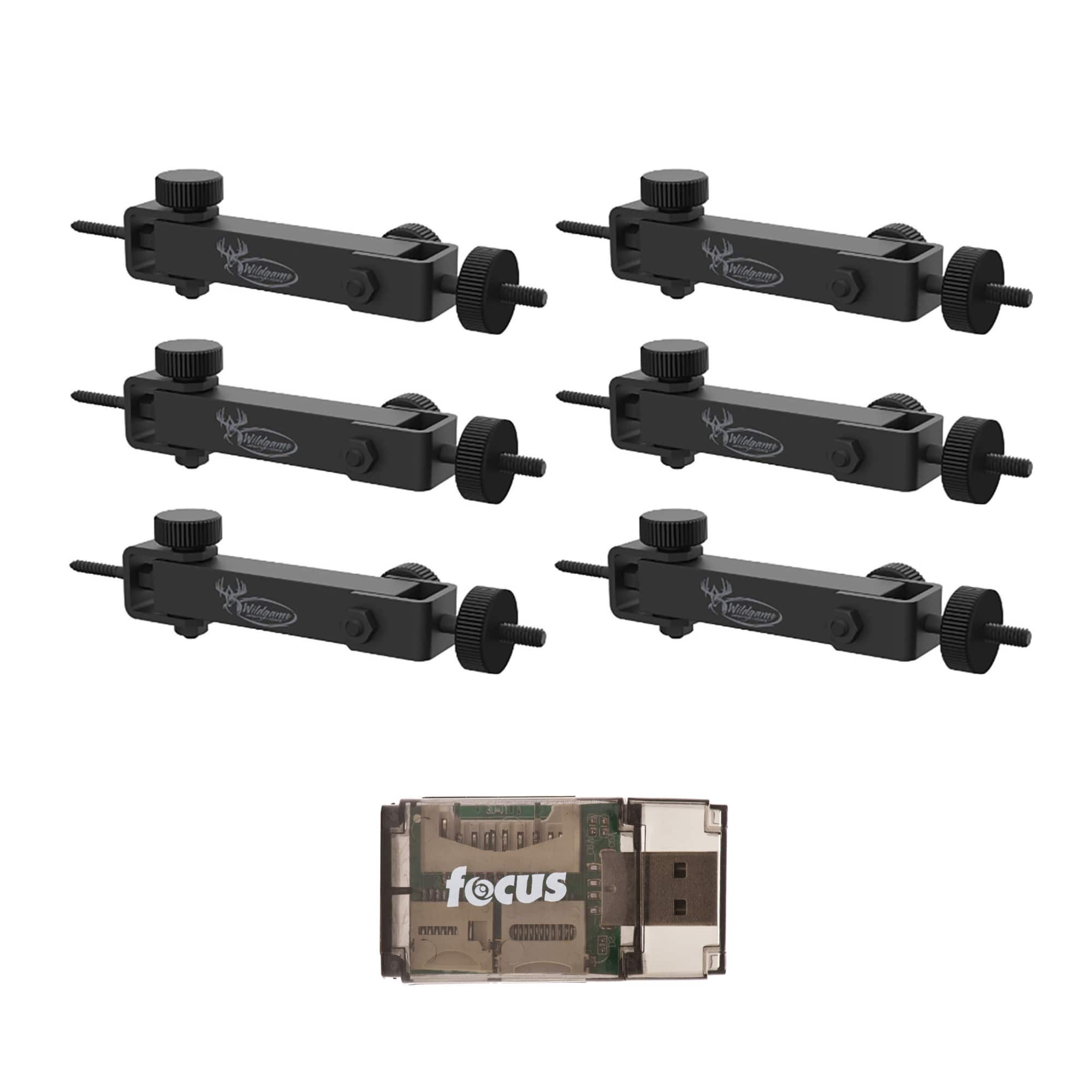 Wildgame Innovations - Eco Mount (6-Pack) with Card Reader (7 Items)