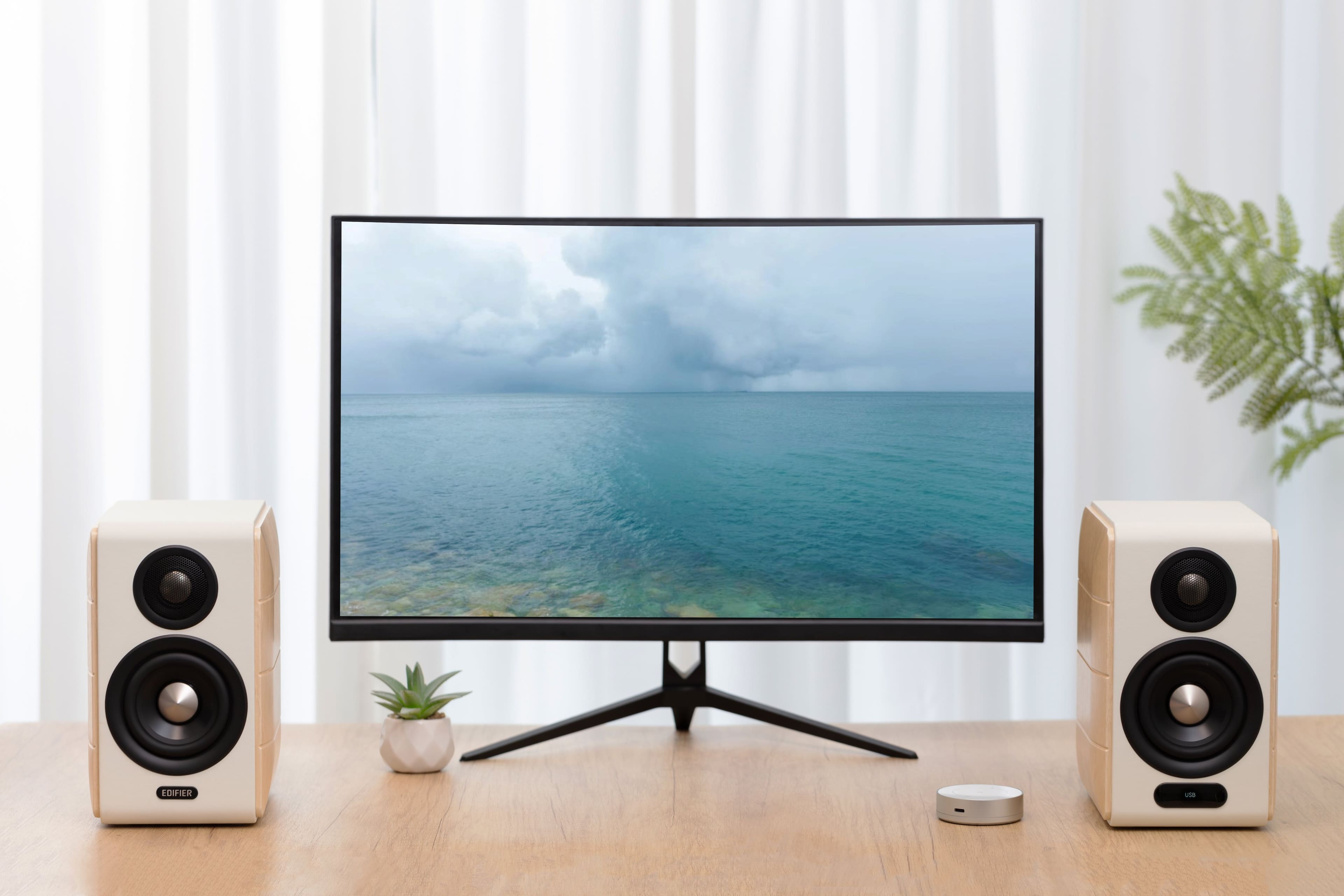 Edifier S880DBMKII Hi Res 2.0 Bookshelf Speakers (Pair) White