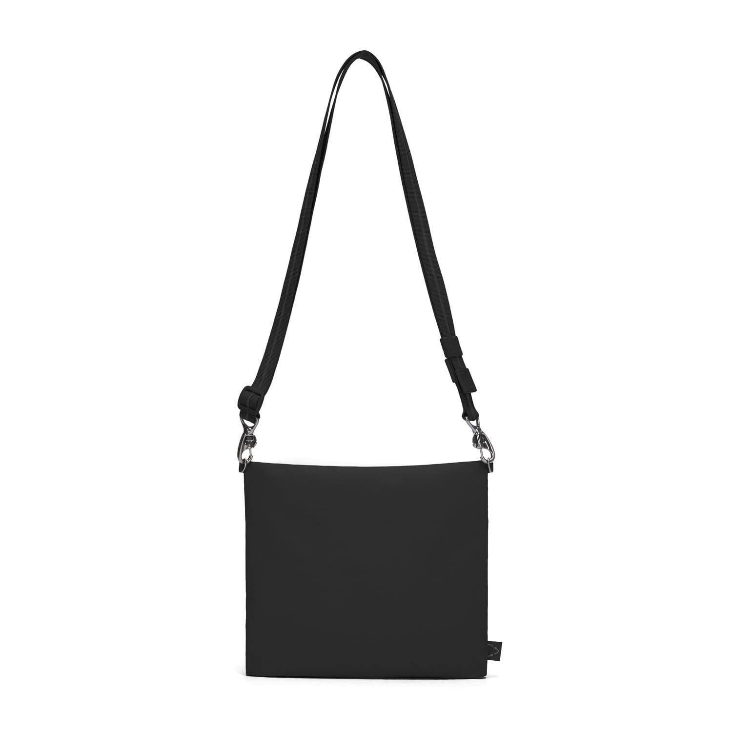 Left. Pacsafe - Pacsafe ,  Go Crossbody Pouch  ,  Jet Black - Jet Black.
