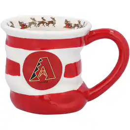 The Memory Company - Arizona Diamondbacks 18oz. Team Holiday Mug - Multicolor
