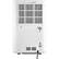Alt View 8. Aeric - Aeric Portable Dehumidifier with Pump, Drain Hose and Bucket Full Alarm & Indicator - White.