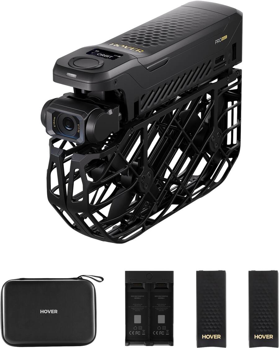 HOVERAir X1 PROMAX Retail Combo Black SP06H075 - Best Buy
