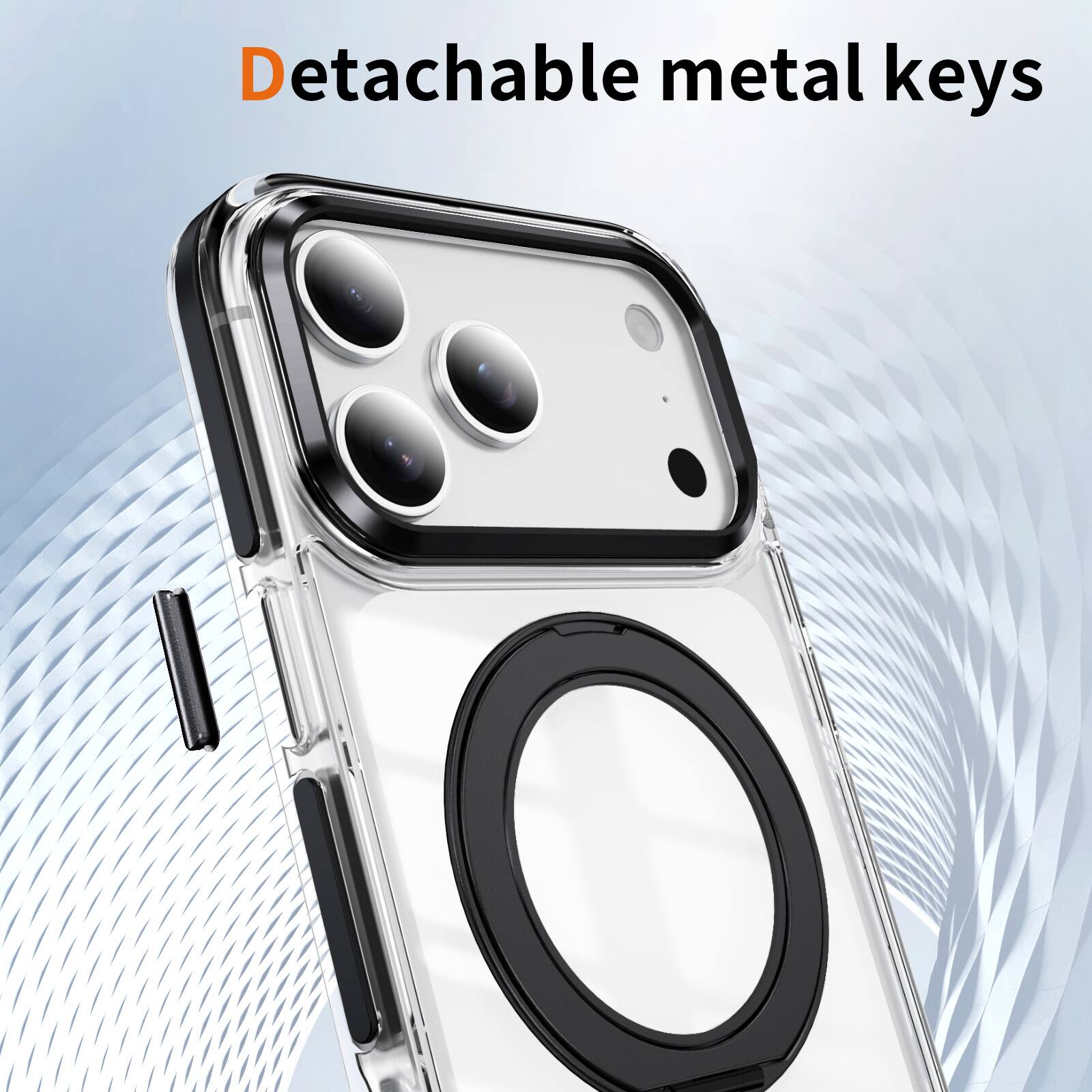 Detachable metal keys