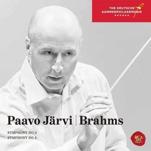 Paavo Järvi | Brahms  
SYMPHONY NO. 3  
SYMPHONY NO. 4  

THE DEUTSCHE KAMMERPHILHARMONIE BREMEN  

RCA RED SEAL