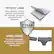 **TRITECH® LINER**
Ultra-durable, 3-layer material is reinforced for strength, puncture resistance, and longevity
**2 YEAR WARRANTY**
**STEEL FRAME**
Corrosion-resistant, galvanized steel for rust protection, strength, and stability