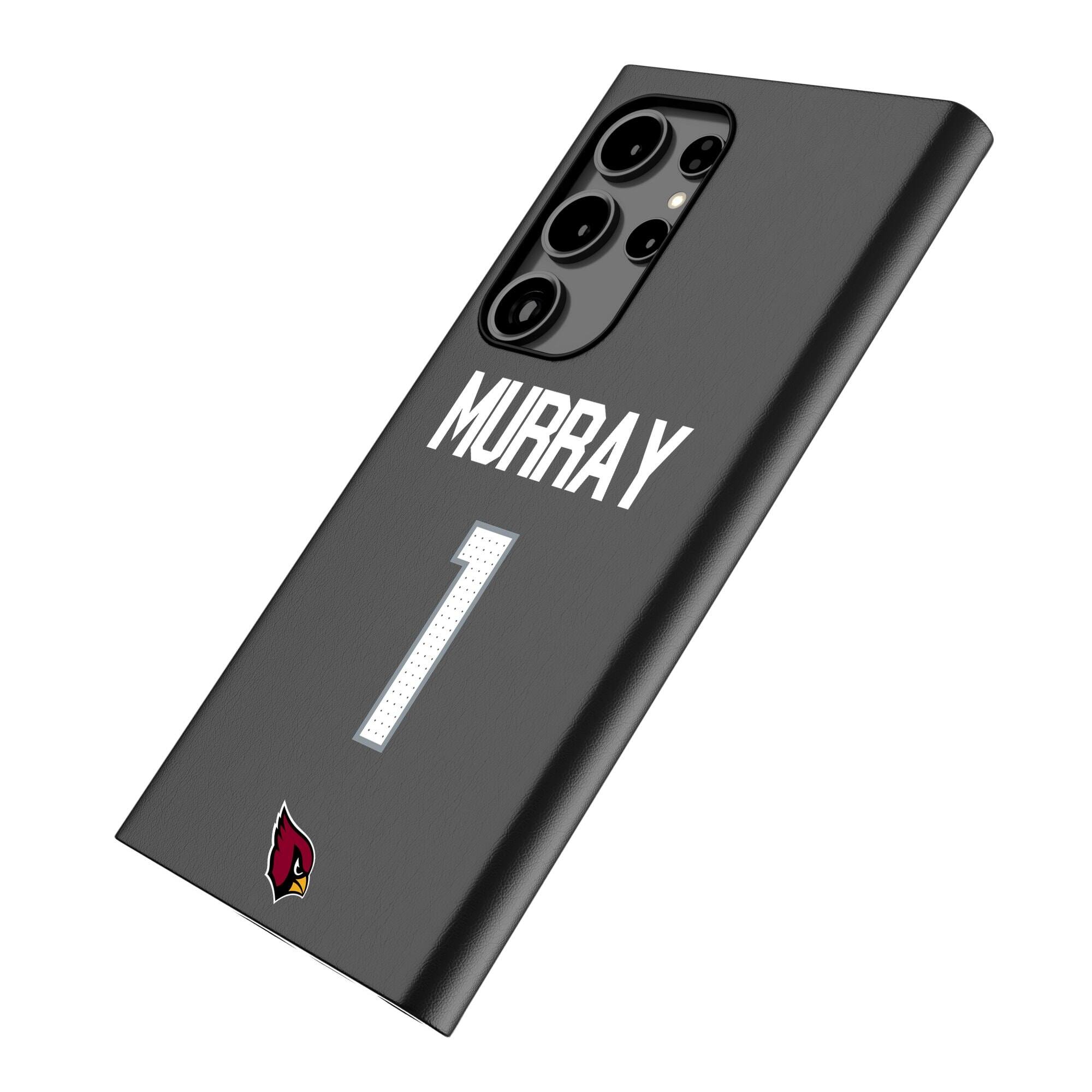 Alt View 1. Keyscaper - Kyler Murray Black Arizona Cardinals Galaxy Magnetic Bump Case - S24 Ultra - Black.
