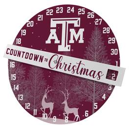 Pegasus - Texas A&M Aggies Countdown to Christmas Wall Sign - Multicolor