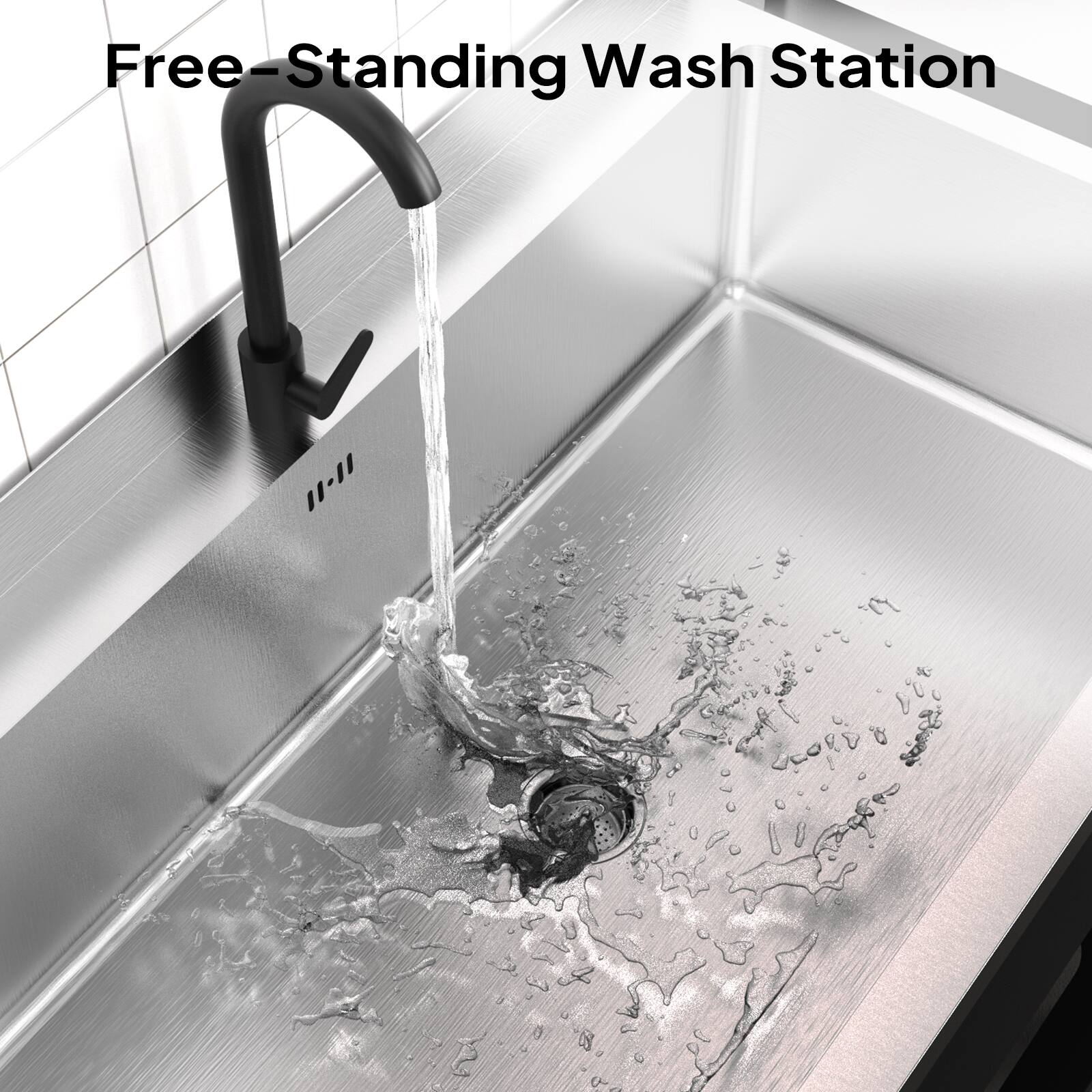 Free-Standing Wash Station