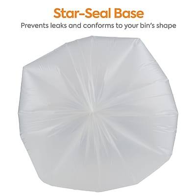 Star-Seal Base  
Prevents leaks and conforms to your bin's shape