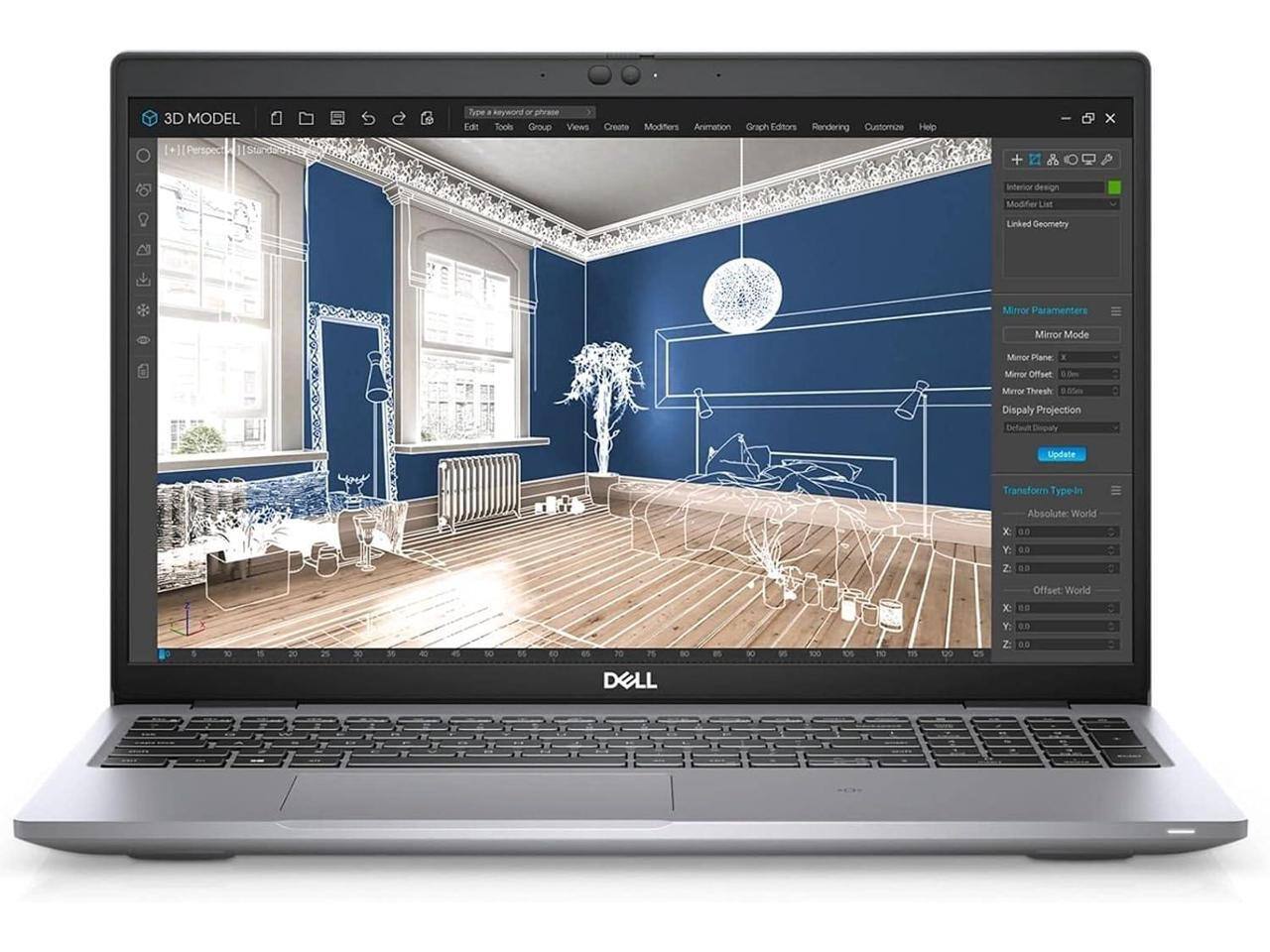 3D MODEL  
Type a keyword or phrase  
Edit Tools Group Views Create Modifiers Animation Graph Editors Rendering Customize Help  

X  
1.  
+  
Interior design Modifier List  
Linked Geometry  
Mirror Parameters  
Mirror Mode  
Mirror Plane: X  
Mirror Offset: 0.0m  
Mirror Threshold: 0.0m  
Display Projection  
Default Display  
Update  

Transform Type-In  
Absolute: World  
X: 0.0  
Y: 0.0  
Z: 0.0  
Offset: World  
X: 0.0  
Y: 0.0  
Z: 0.0  

DELL