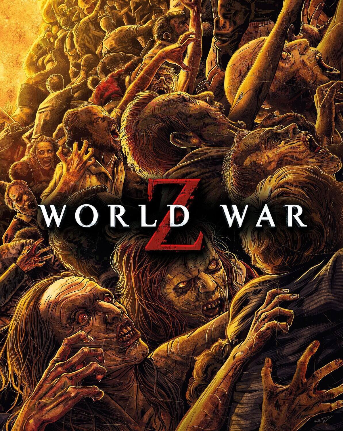 World War Z (Steelbook)   - 4K Blu-Ray [4K Ultra HD Blu-ray]
