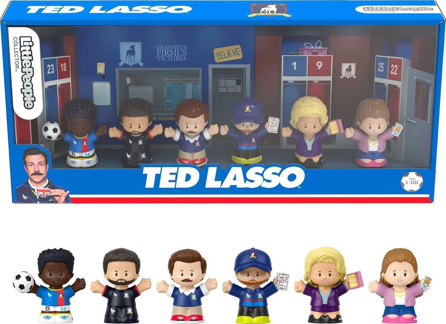 Fisher-Price Little People Collector Ted Lasso 6-Piece Special Edition Figure price history on PriceWatchPro