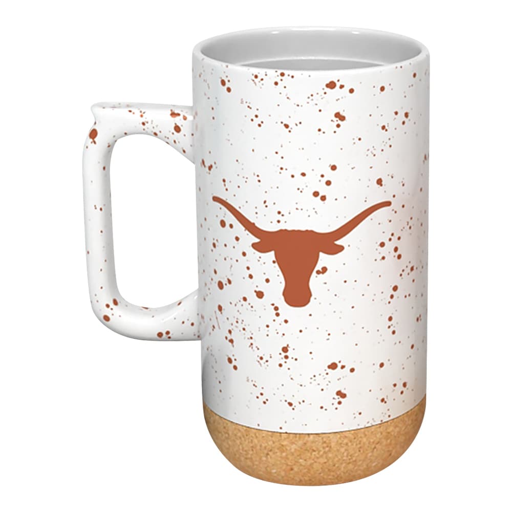 Alt View 1. Indigo Falls - Texas Longhorns 18oz. Speckle Cork Mug - Multicolor.