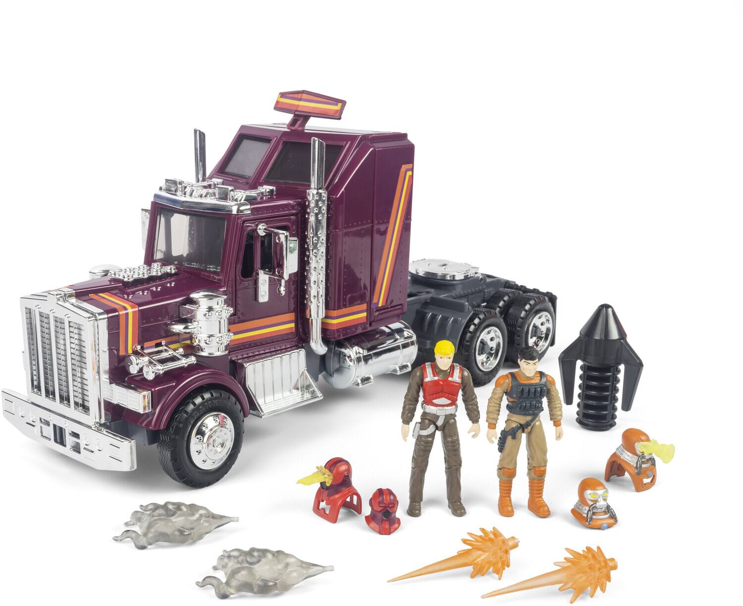 Alt View 3. The Loyal Subjects - M.A.S.K. -  Mobile Defense Unit (MDU) Vehicle with Figure Set   - COLLECTIBLES - Multicolor.