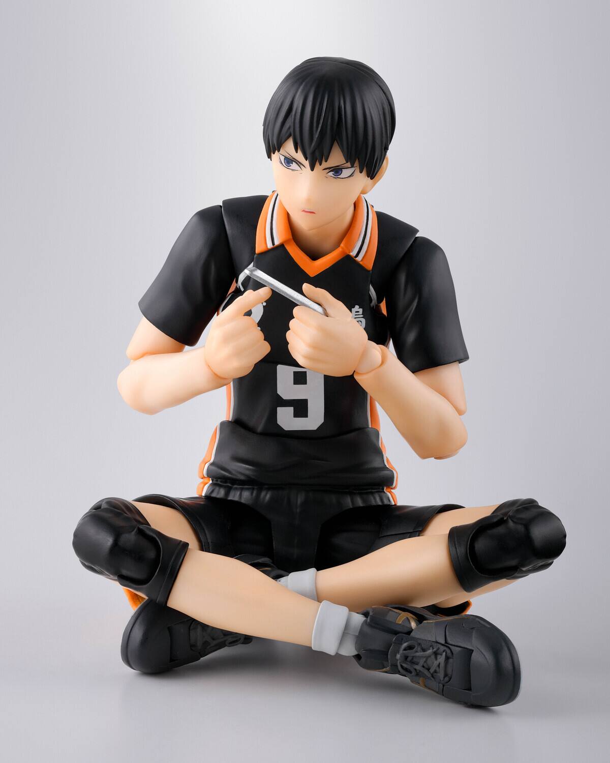 Alt View 2. PopMarket - Tamashii Nations - Haikyu!! -  S.H.Figuarts - Tobio Kageyama Action Figure   - COLLECTIBLES - Multicolor.