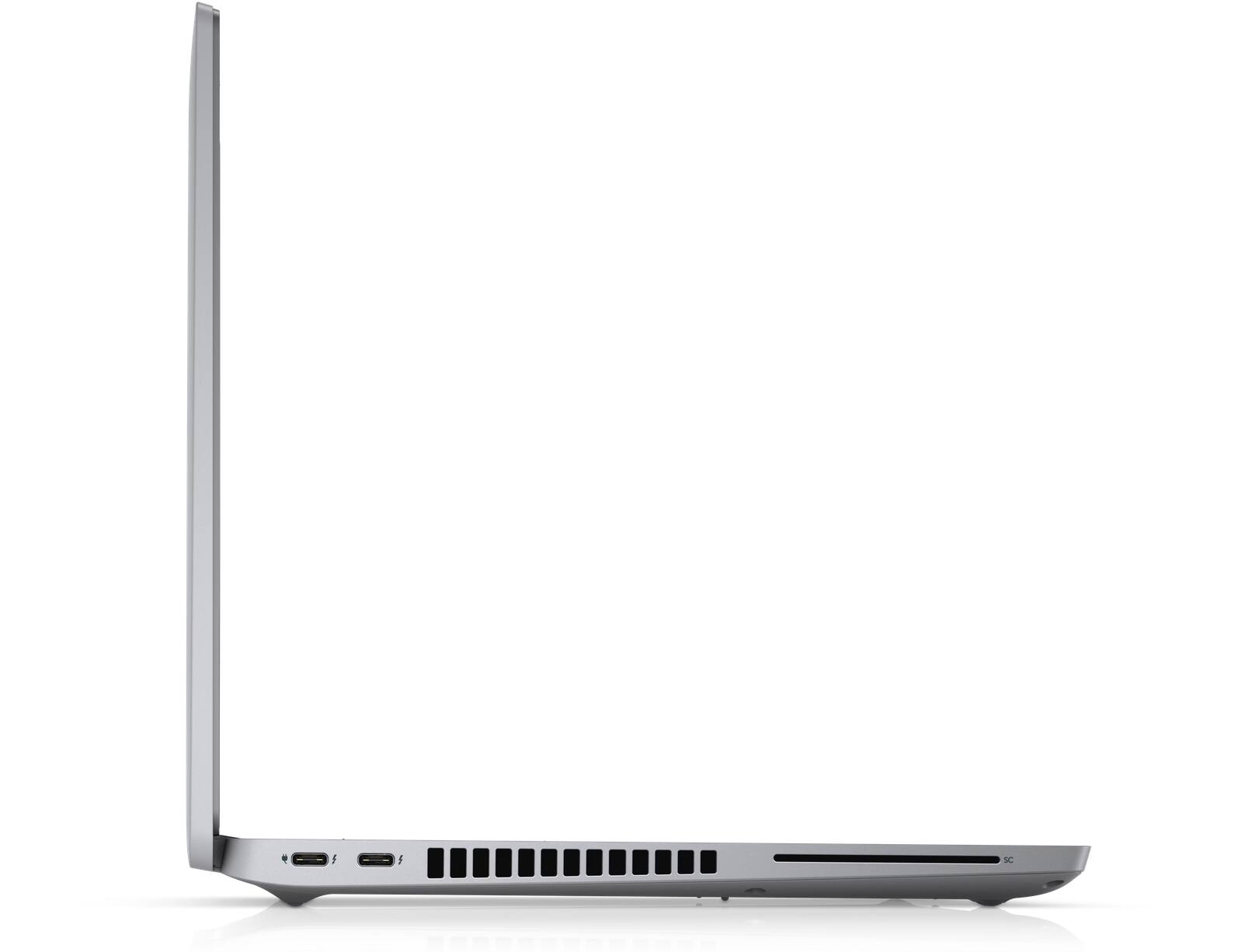 Back. Dell - Latitude 5420 Notebook Laptop PC, Intel Core i3-11th Gen, 8GB RAM + 256GB NVMe, Backlit KB, WebCam, Wi Fi/BT, Windows 11.