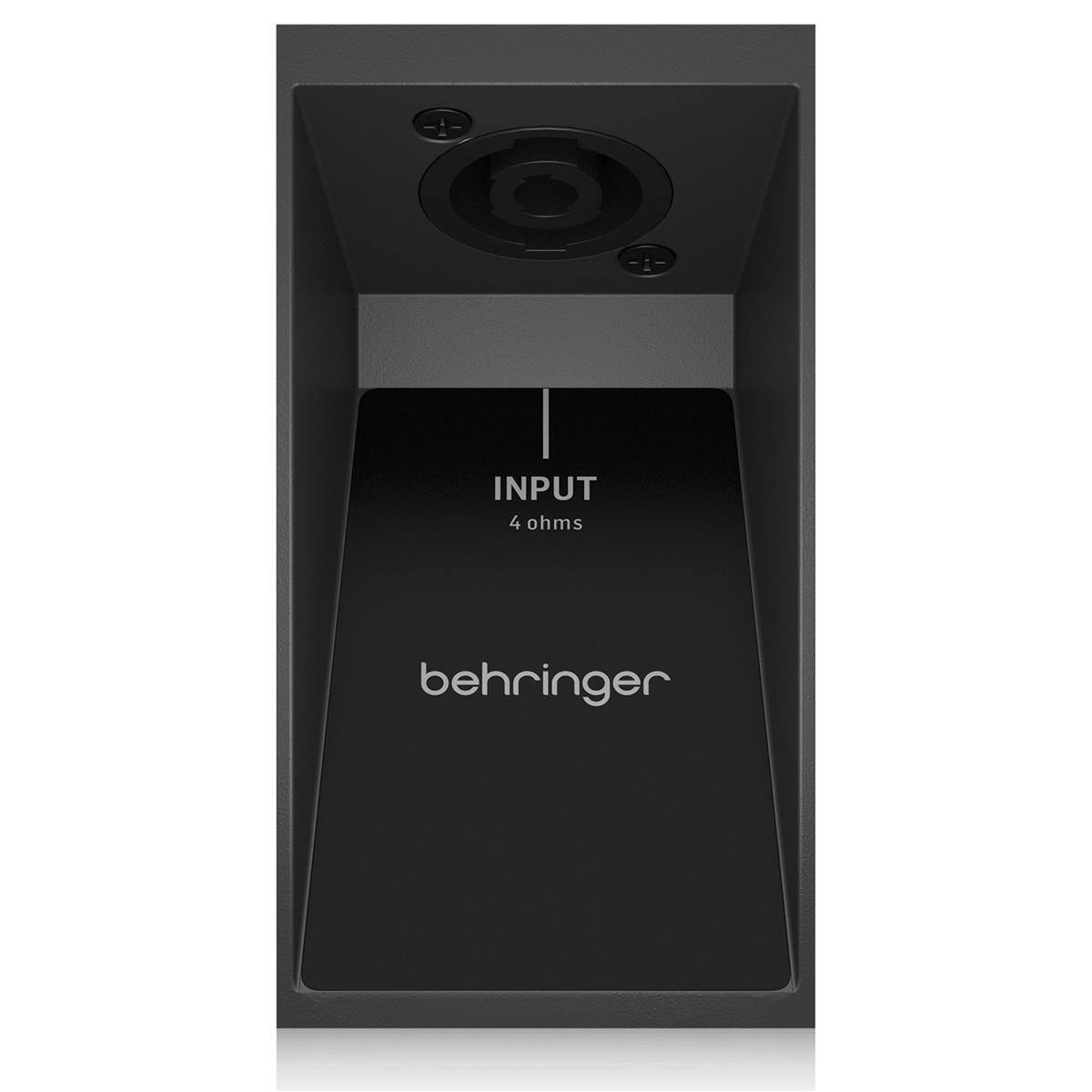 INPUT 4 ohms behringer