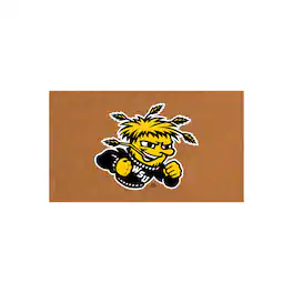 Evergreen Enterprises - Wichita State Shockers 28" x 16" Team Logo Outdoor Coir Mat - Multicolor