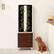 Alt View 9. Just Vertical - EVE Tower Garden | Hydroponic Growing System | Grow Fresh Herbs & Vegetables Year-Round | Fully Assembled - Walnut.