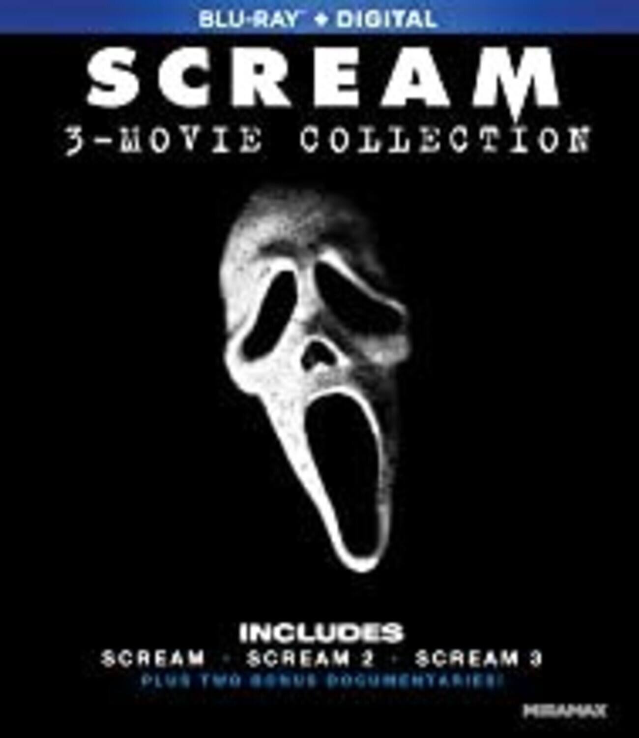 Scream: 3-Movie Collection - BLU-RAY