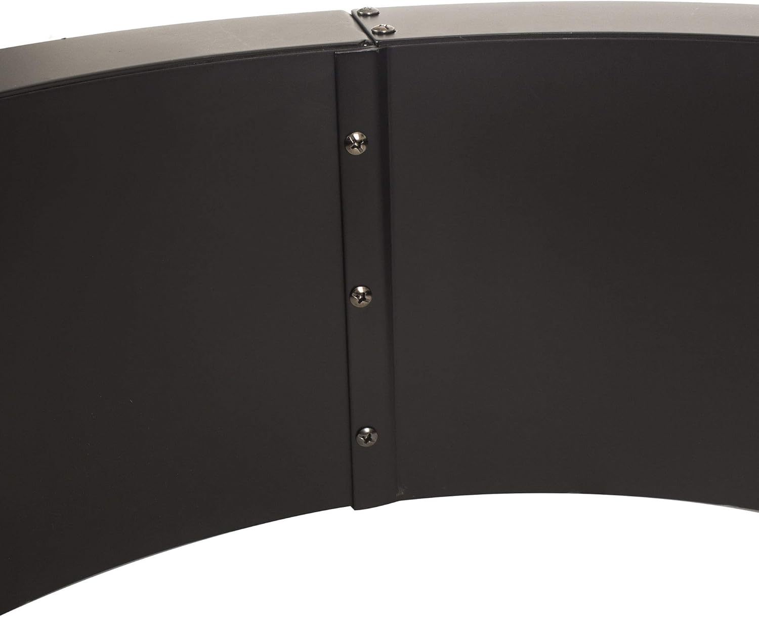 Alt View 3. Bestier - 33.5” Heavy Duty Steel Fire Ring, Round Outdoor Fire Pit Ring for Standalone or Block Insert Use.