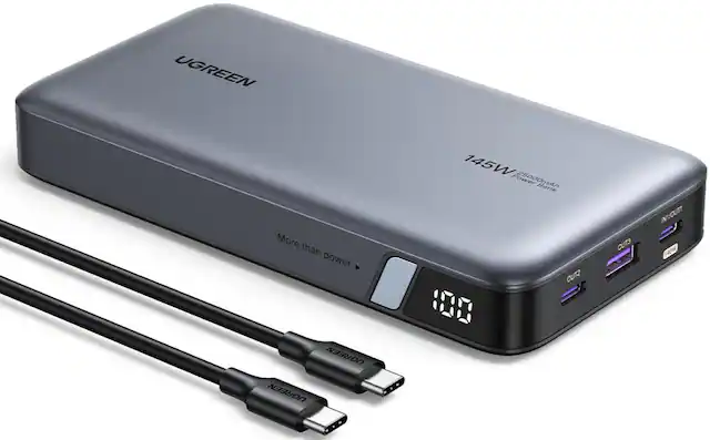 UGREEN
More than power
UGREEN
UGREEN 145W Power Bank
25000mAh
OUT2
OUT3
IN/OUT