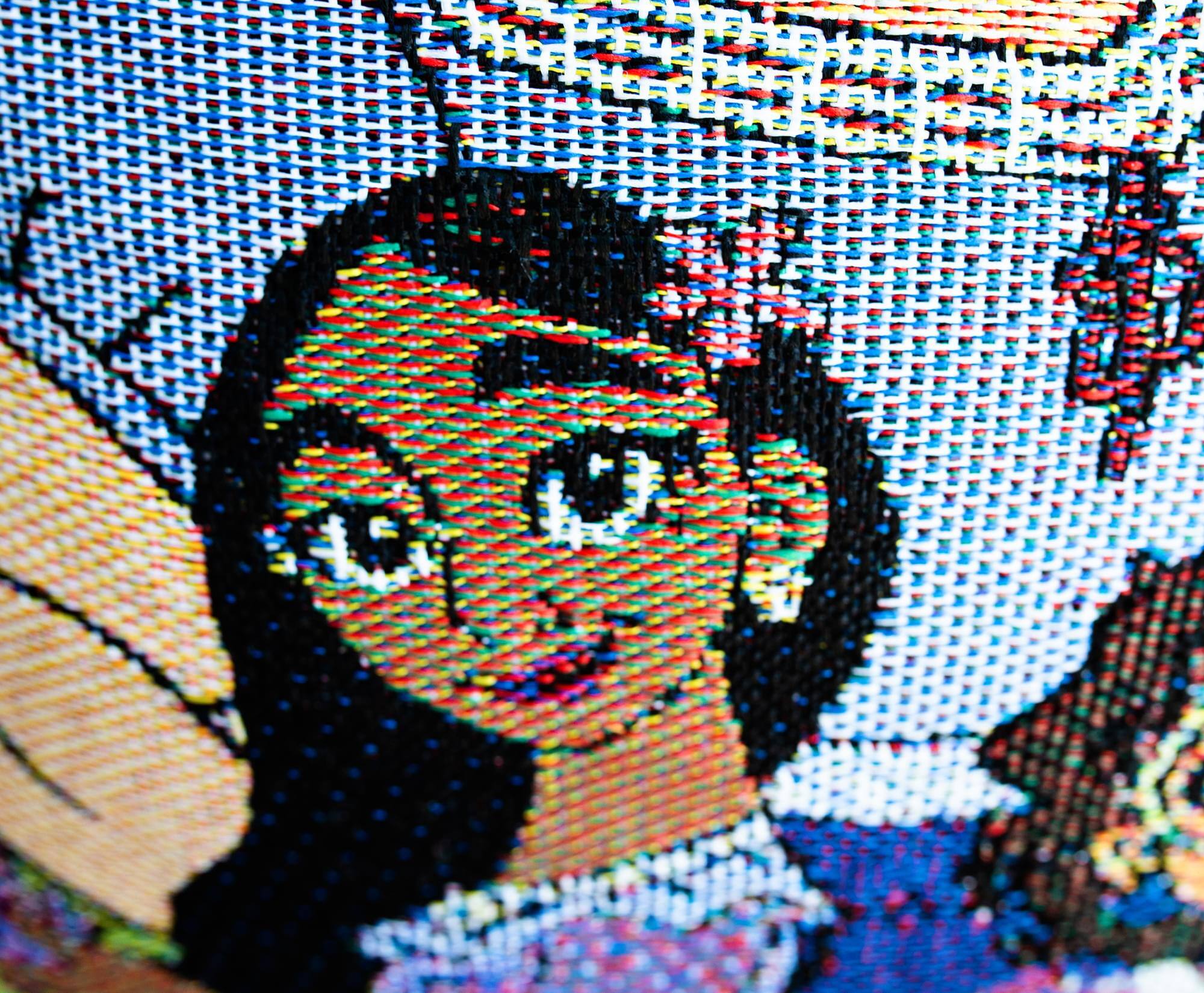 Alt View 10. Disney - Disney Encanto Family Portrait Woven Tapestry Throw Pillow Cushion | 18 Inches - Brown.