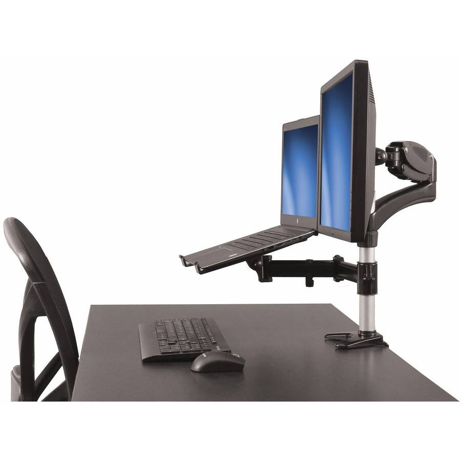 Startech Single Monitor Arm Laptop Stand One Touch Height Adjustment ...